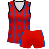 Conjunto de mujer voley sin mangas Bakú