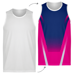 Camiseta running sin mangas personalizada 100% fullprint
