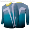 Camiseta running manga larga personalizada 100% fullprint