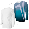 Camiseta running manga larga personalizada 100% fullprint