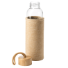 Botella de cristal con funda de yute Stamina SIBU 500 ml
