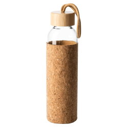 Botella de cristal con funda de corcho Stamina LAWAS 500 ml