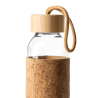 Botella de cristal con funda de corcho Stamina LAWAS 500 ml