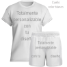 Conjunto de voley manga corta personalizable 100% fullprint