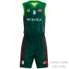 Conjunto de baloncesto personalizado 100% fullprint
