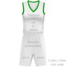 Conjunto de baloncesto de mujer personalizado 100% fullprint