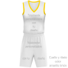 Conjunto de baloncesto de mujer personalizado 100% fullprint