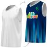 Camiseta para eventos sin mangas personalizada fullprint