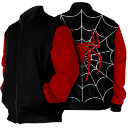 Chaqueta Bomber Araña