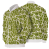 Chaqueta Bomber Estampa Oliva