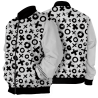 Chaqueta Bomber Tres En Raya