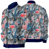 Chaqueta Bomber Zebra Tropical