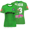 Camiseta fútbol de mujer personalizada 100% fullprint