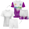 Conjunto de fútbol de mujer personalizado 100% fullprint