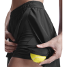 Conjunto de mujer pádel polo técnico bicolor y falda