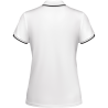 Conjunto de mujer pádel polo técnico bicolor y falda