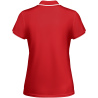 Conjunto de mujer pádel polo técnico bicolor y falda