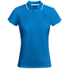 Conjunto de mujer pádel polo técnico bicolor y falda