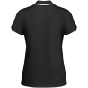 Conjunto de mujer pádel polo técnico bicolor y falda