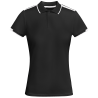 Conjunto de mujer pádel polo técnico bicolor y falda