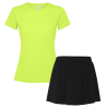 Conjunto de mujer pádel camiseta técnica y falda