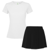 Conjunto de mujer pádel camiseta técnica y falda