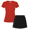Conjunto de mujer pádel camiseta técnica y falda