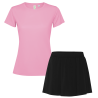 Conjunto de mujer pádel camiseta técnica y falda