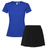 Conjunto de mujer pádel camiseta técnica y falda