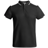 Conjunto infantil de pádel polo técnico bicolor y pantalón