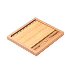 Set libreta bambú Stamina GALA