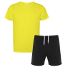 Conjunto infantil de pádel camiseta técnica y pantalón