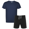 Conjunto infantil de pádel camiseta técnica y pantalón