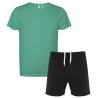 Conjunto infantil de pádel camiseta técnica y pantalón