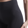Conjunto de mujer running top técnico y leggings cortos