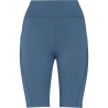 Conjunto de mujer running top técnico y leggings cortos