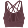 Conjunto de mujer running top técnico y leggings cortos