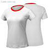Camiseta running manga corta de mujer personalizada 100% fullprint