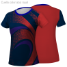 Camiseta running manga corta de mujer personalizada 100% fullprint