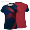 Camiseta running manga corta de mujer personalizada 100% fullprint