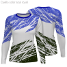 Camiseta running manga larga de mujer personalizada 100% fullprint
