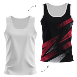 Camiseta running sin mangas de mujer personalizada 100% fullprint