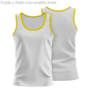 Camiseta running sin mangas de mujer personalizada 100% fullprint
