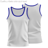 Camiseta running sin mangas de mujer personalizada 100% fullprint