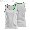 Camiseta running sin mangas de mujer personalizada 100% fullprint
