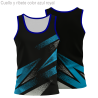 Camiseta running sin mangas de mujer personalizada 100% fullprint