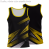 Camiseta running sin mangas de mujer personalizada 100% fullprint