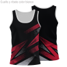 Camiseta running sin mangas de mujer personalizada 100% fullprint