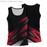 Camiseta running sin mangas de mujer personalizada 100% fullprint