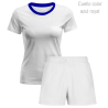 Conjunto running camiseta y pantalón corto de mujer personalizado 100% fullprint